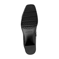 Aerosoles Womens Micah Wide Calf Block Heel Dress Boots