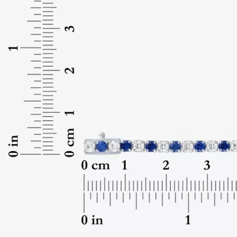 Womens Lab Created Blue Sapphire Sterling Silver 2-pc. Jewelry Set