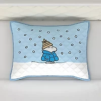 Peanuts Puff Pup Snoopy Reversible Quilt Set