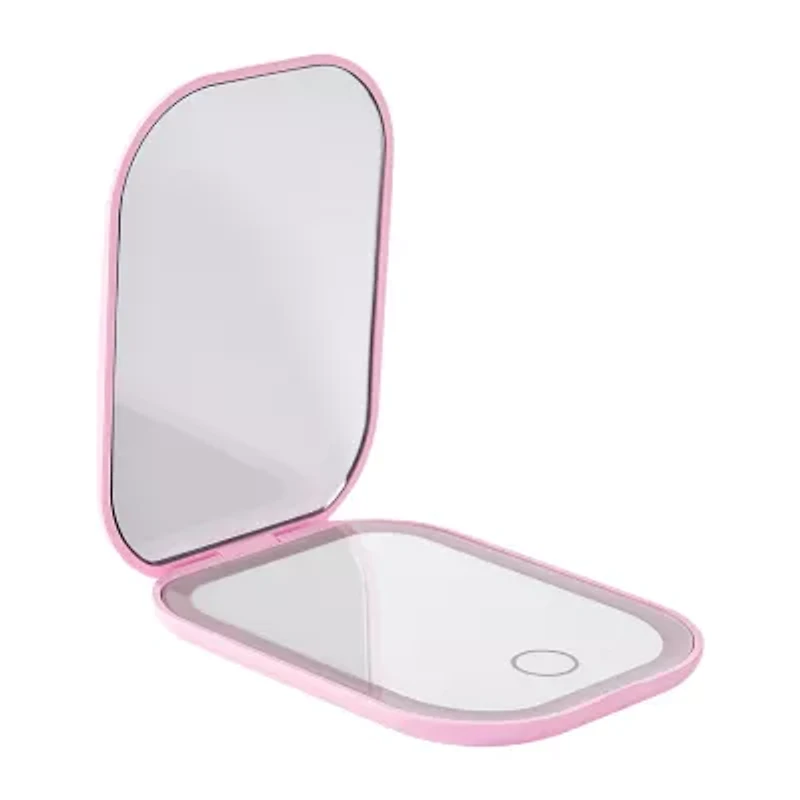 Pink Sky LED Compact Mirror