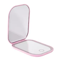 Pink Sky LED Compact Mirror