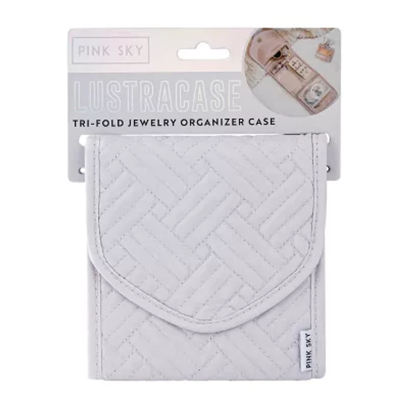 Pink Sky Foldable Travel Jewelry Holder