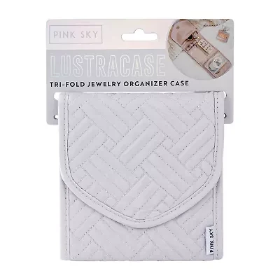 Pink Sky Foldable Travel Jewelry Holder