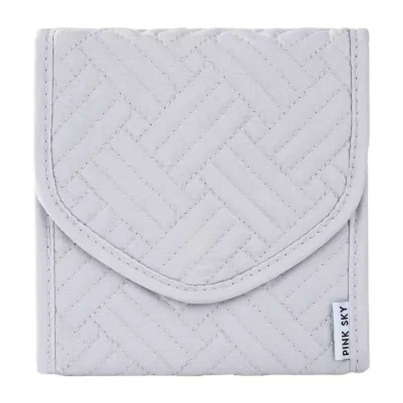 Pink Sky Foldable Travel Jewelry Holder