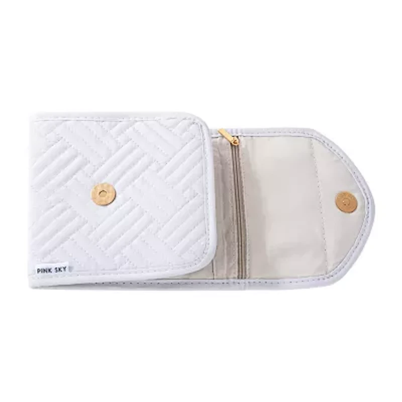 Pink Sky Foldable Travel Jewelry Holder