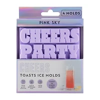 Pink Sky Cheers Ice Mold