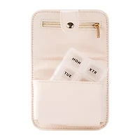 Pink Sky Doctor's Orders Compact Travel Pill Case