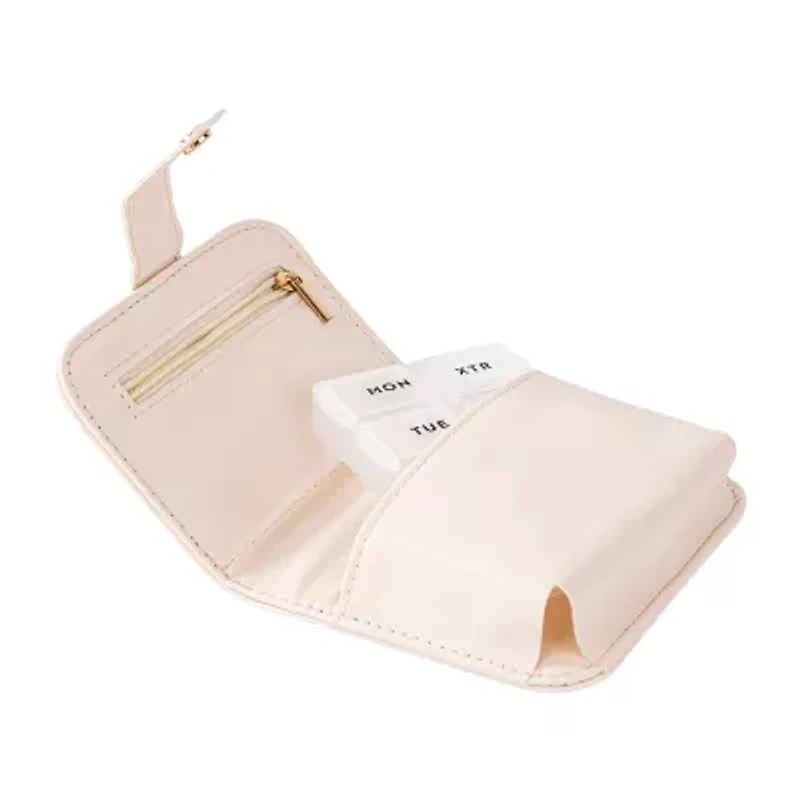 Pink Sky Doctor's Orders Compact Travel Pill Case