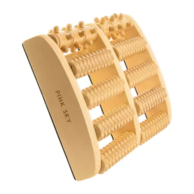 Pink Sky Wooden Foot Massager