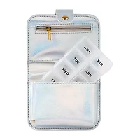 Pink Sky Chill Pills Compact Travel Pill Case
