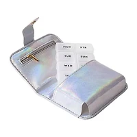 Pink Sky Chill Pills Compact Travel Pill Case