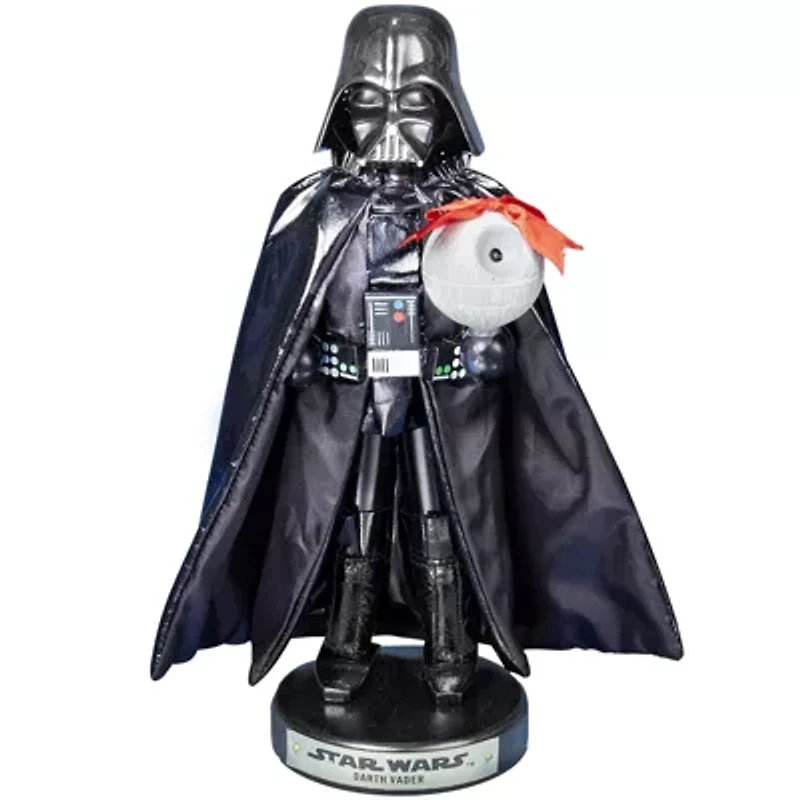 Kurt Adler 10" Star Wars™ Darth Vader With Death Star Nutcracker