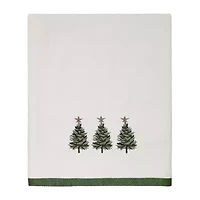 Avanti Trees Holiday Bath Towel