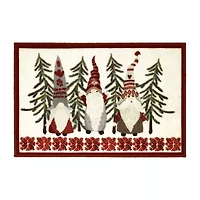 Avanti Christmas Gnome Bath Rug