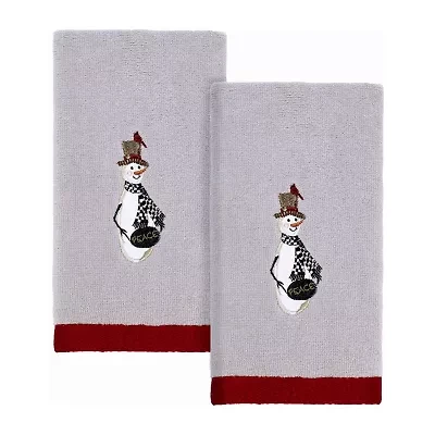 Avanti Country Friends Embellished Holiday Towel