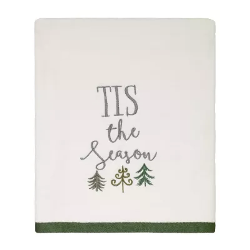 Avanti Christmas Trees Holiday Bath Towel