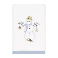 Avanti Coastal Snowman Hand Towel