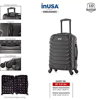 InUSA Endurance 20" Carry-On Hardside Lightweight Spinner Luggage