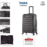 InUSA Endurance 24" Hardside Lightweight Spinner Luggage