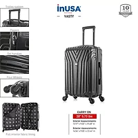 InUSA Vasty 20" Carry-On Hardside Lightweight Spinner Luggage
