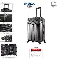 InUSA Vasty 24" Hardside Lightweight Spinner Luggage