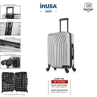 InUSA Vasty 20" Carry-On Hardside Lightweight Spinner Luggage