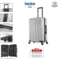 InUSA Vasty 24" Hardside Lightweight Spinner Luggage