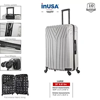 InUSA Vasty 28" Hardside Lightweight Spinner Luggage
