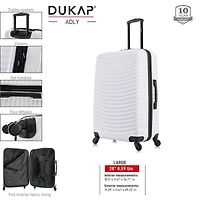 DUKAP Adly 28" Hardside Lightweight Spinner Luggage