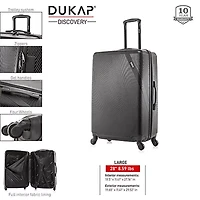 DUKAP Discovery 28" Hardside Lightweight Spinner Luggage