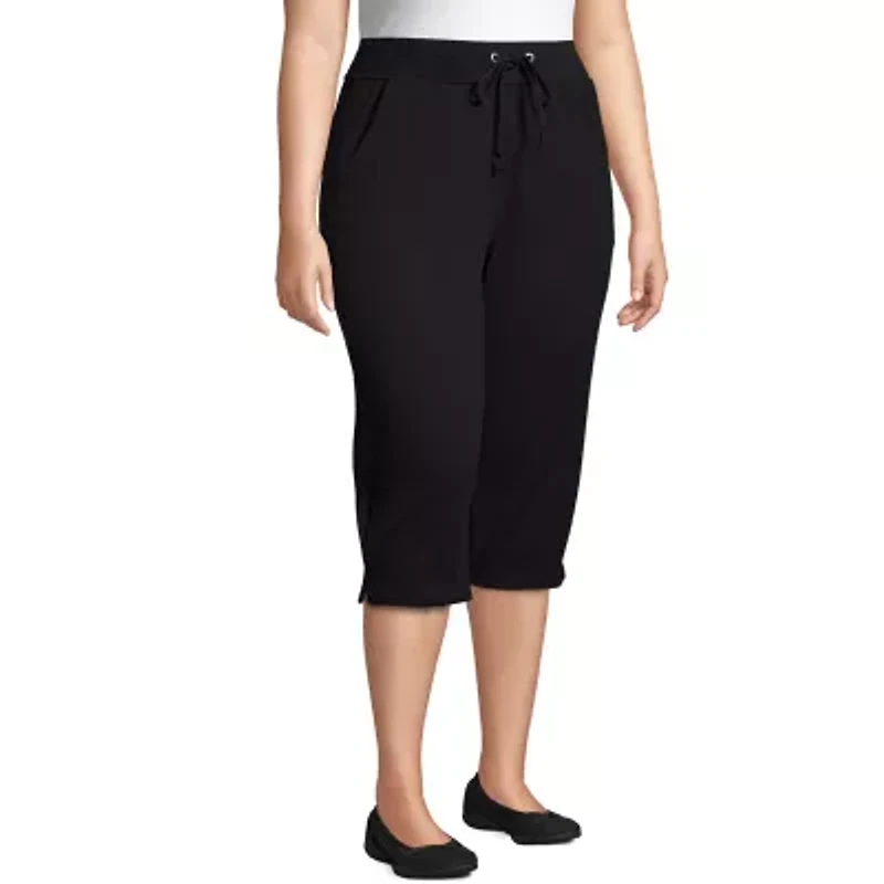JMS by Hanes Womens High Rise Sweatpant Plus