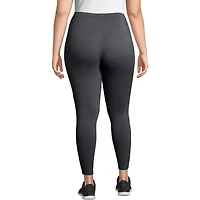JMS by Hanes Womens High Rise Full Length Leggings Plus