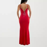 Trixxi Womens Juniors Sleeveless Bodycon Dress