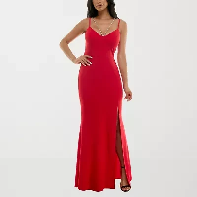 Trixxi Womens Sleeveless Juniors Bodycon Dress