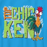 Disney Collection Little & Big Kid Boys Crew Neck Short Sleeve Moana Graphic T-Shirt