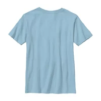Disney Collection Little & Big Kid Boys Crew Neck Short Sleeve Regular Fit Princess Moana Graphic T-Shirt