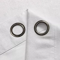 Regal Home Vista Embossed Grommet Top Energy Saving Blackout Set of 2 Curtain Panel