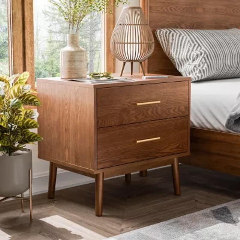 Pinner 2-Drawer Nightstand