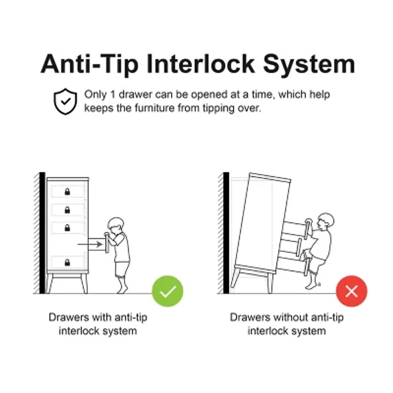 Pinner 2-Drawer Nightstand