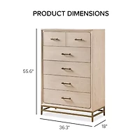 Lena 5-Drawer Chest