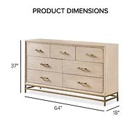 Lena 7-Drawer Dresser