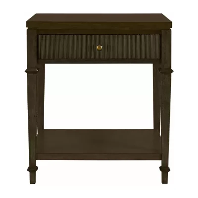 Martha Stewart 1-Drawer Nightstand