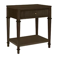 Martha Stewart 1-Drawer Nightstand