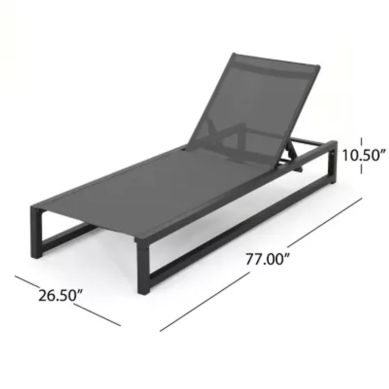 Modesta Adjustable 4-pc. Lounge Chair