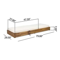 Ian Adjustable 4-pc. Lounge Chair
