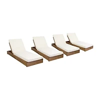 Ian Adjustable 4-pc. Lounge Chair