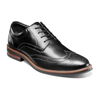 Nunn Bush Calderone Wingtip Mens Wing Closed Toe Oxford Shoes