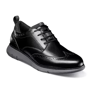 Nunn Bush Stance Mens Wing Closed Toe Oxford Shoes