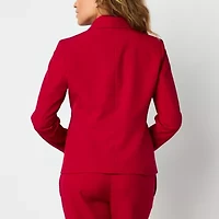 Black Label by Evan-Picone Womens Classic Fit Suit Jacket