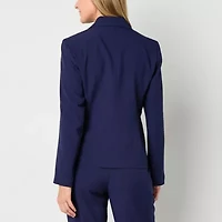 Black Label by Evan-Picone Womens Classic Fit Suit Jacket